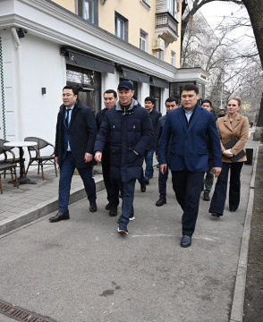 Гастрономический коридор появится на улице Курмангазы в Алматы