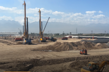 Арман Шамшин посетил Индустриальную зону Алматы