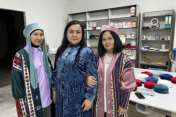 В Алматы открылся социальный швейный цех «Асыл Мұра»